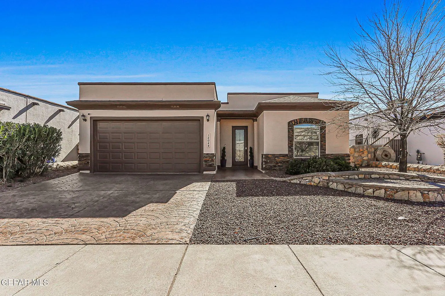 Front of 14048 Rainbow Point Dr in El Paso, TX